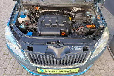 SKODA FABIA 1.2 CR Tdi Greenline Blue Satin Metallic +Frissen Szervizelt +Navigáció +2X-s GARANCIA !!