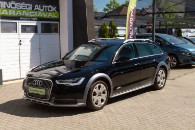 AUDI A6 ALLROAD 3.0 V6 TDI quattro S-tronic Mythos Black Metallic +Eredeti Magyar Autó +Igényes állapot +2X-s GARANCIA !!
