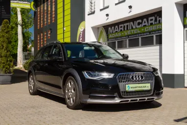 AUDI A6 ALLROAD 3.0 V6 TDI quattro S-tronic Mythos Black Metallic +Eredeti Magyar Autó +Igényes állapot +2X-s GARANCIA !!
