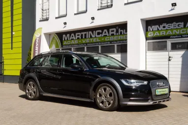 AUDI A6 ALLROAD 3.0 V6 TDI quattro S-tronic Mythos Black Metallic +Eredeti Magyar Autó +Igényes állapot +2X-s GARANCIA !!