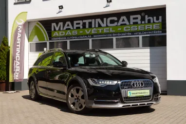 AUDI A6 ALLROAD 3.0 V6 TDI quattro S-tronic Mythos Black Metallic +Eredeti Magyar Autó +Igényes állapot +2X-s GARANCIA !!