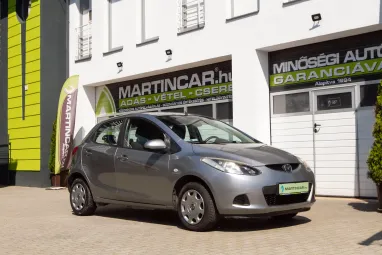 MAZDA 2 1.3i CE TOP Aluminium Grey Metallic +Első Tulajdonostól +Friss Műszaki +2X-s GARANCIA !!