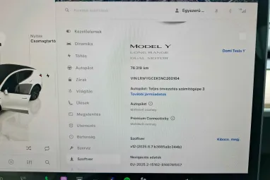 TESLA MODEL Y Long Range AWD (Automata) AMD Ryzen +Full FSD +Sérülésmentes +Teljes Gyári GARANCIA !!