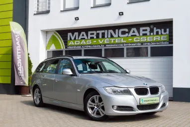BMW 3-AS SOROZAT 318d Touring Titánium Silver +Friss Nagyszervíz +Friss műszaki +3X-s GARANCIA !!