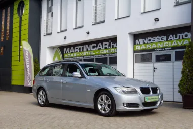 BMW 3-AS SOROZAT 318d Touring Titánium Silver +Friss Nagyszervíz +Friss műszaki +3X-s GARANCIA !!