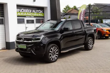 VOLKSWAGEN AMAROK 3.0 TDI V6 4Motion Aventura (Automata) Deep Black +Full Extra +Eredeti Magyar Autó +Első Tulajdonos +Mint az ÚJ !!
