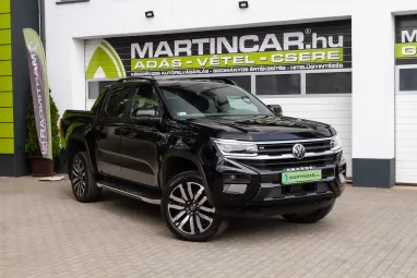 VOLKSWAGEN AMAROK 3.0 TDI V6 4Motion Aventura (Automata) Deep Black +Full Extra +Eredeti Magyar Autó +Első Tulajdonos +Mint az ÚJ !!