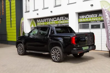 VOLKSWAGEN AMAROK 3.0 TDI V6 4Motion Aventura (Automata) Deep Black +Full Extra +Eredeti Magyar Autó +Első Tulajdonos +Mint az ÚJ !!