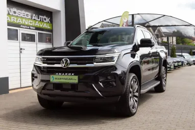 VOLKSWAGEN AMAROK 3.0 TDI V6 4Motion Aventura (Automata) Deep Black +Full Extra +Eredeti Magyar Autó +Első Tulajdonos +Mint az ÚJ !!