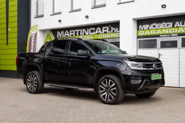 VOLKSWAGEN AMAROK 3.0 TDI V6 4Motion Aventura (Automata) Deep Black +Full Extra +Eredeti Magyar Autó +Első Tulajdonos +Mint az ÚJ !!