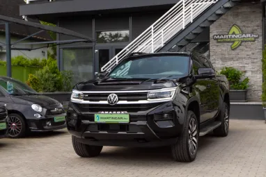 VOLKSWAGEN AMAROK 3.0 TDI V6 4Motion Aventura (Automata) Deep Black +Full Extra +Eredeti Magyar Autó +Első Tulajdonos +Mint az ÚJ !!