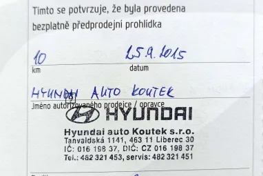 HYUNDAI IX20 1.4 CRDi HP Style Ara Blue +Végig Vezetett Szervizkönyv +Keveset Futott +3X-s GARANCIA !!
