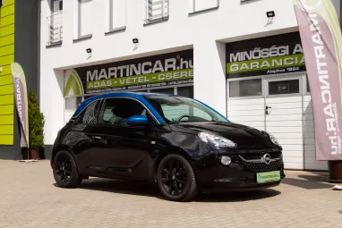 OPEL ADAM 1.4 Black Jack Arden Blue & Onyx Black Metallic +Mint az ÚJ +27E km +3X-s GARANCIA !!