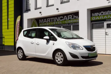 OPEL MERIVA B 1.4 Selection Casablanca White +Gyárias állapot +Becsületesen szervizelt +3X-s GARANCIA !!