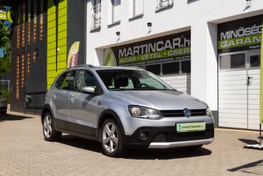 VOLKSWAGEN POLO V 1.6 90 CR TDI Comfortline CROSS Reflex Silver Edition +Magasan felszerelt +Igényesen szervizelt !!