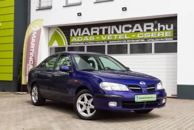 NISSAN ALMERA 1.5 Comfort P1 Opal Blue +Eredeti Magyar Autó +Friss Műszaki +3X-s GARANCIA !!