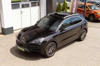 PORSCHE CAYENNE Tiptronic ic Jet Black +Eredeti Magyar Autó +Első Tulajdonos +Full Szervíz !!