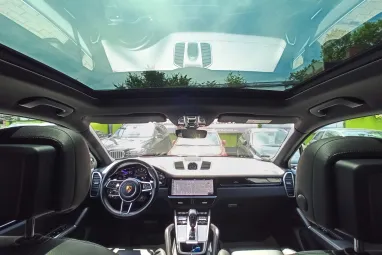 PORSCHE CAYENNE Tiptronic ic Jet Black +Eredeti Magyar Autó +Első Tulajdonos +Full Szervíz !!