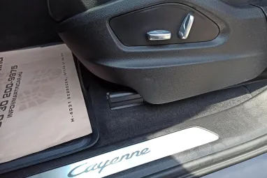 PORSCHE CAYENNE Tiptronic ic Jet Black +Eredeti Magyar Autó +Első Tulajdonos +Full Szervíz !!