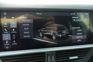 PORSCHE CAYENNE Tiptronic ic Jet Black +Eredeti Magyar Autó +Első Tulajdonos +Full Szervíz !!