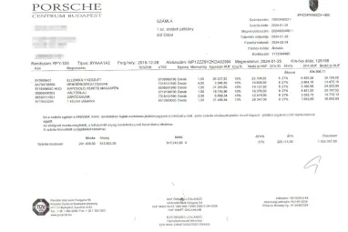 PORSCHE CAYENNE Tiptronic ic Jet Black +Eredeti Magyar Autó +Első Tulajdonos +Full Szervíz !!