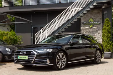 AUDI A8 3.0 V6 TDI quattro Tiptronic ic Excluzive Mythos Black +Maximális állapot +FULL FULL +3X-s GARANCIA !!