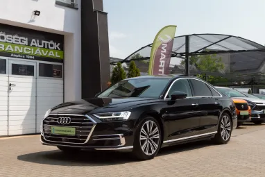 AUDI A8 3.0 V6 TDI quattro Tiptronic ic Excluzive Mythos Black +Maximális állapot +FULL FULL +3X-s GARANCIA !!