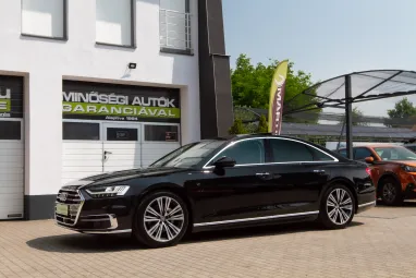 AUDI A8 3.0 V6 TDI quattro Tiptronic ic Excluzive Mythos Black +Maximális állapot +FULL FULL +3X-s GARANCIA !!