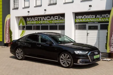 AUDI A8 3.0 V6 TDI quattro Tiptronic ic Excluzive Mythos Black +Maximális állapot +FULL FULL +3X-s GARANCIA !!