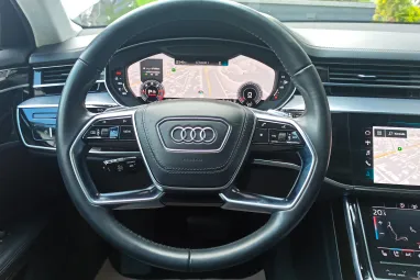 AUDI A8 3.0 V6 TDI quattro Tiptronic ic Excluzive Mythos Black +Maximális állapot +FULL FULL +3X-s GARANCIA !!