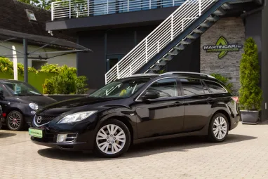 MAZDA 6 Sportkombi 2.0i TE Plus Brilliant Schwarz +Igényes állapot +Friss műszaki +3X-s GARANCIA !!