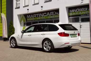 BMW 320d (Automata) Sport Alpinweiss +Igényes állapot +Keveset futott +3X-s GARANCIA !!