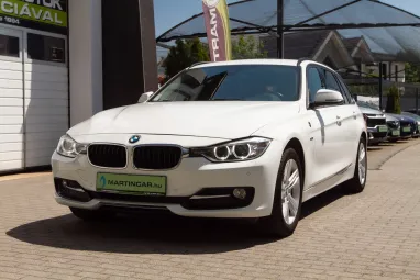 BMW 320d (Automata) Sport Alpinweiss +Igényes állapot +Keveset futott +3X-s GARANCIA !!