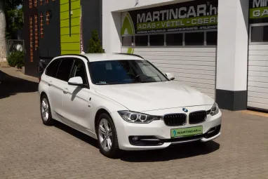 BMW 320d (Automata) Sport Alpinweiss +Igényes állapot +Keveset futott +3X-s GARANCIA !!