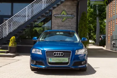 AUDI A3 1.6 TDI Attraction DPF Sportback Aruba Blue Metallic +Első Tulajdonostól +Keveset futott +3X-s GARANCIA