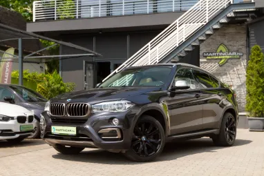 BMW X6 xDrive40d (Automata) Mineralgrau Metallic +Beige Leather +Magyar Autó +Friss Műszaki +3X-s GARANCIA !