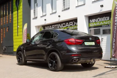 BMW X6 xDrive40d (Automata) Mineralgrau Metallic +Beige Leather +Magyar Autó +Friss Műszaki +3X-s GARANCIA !