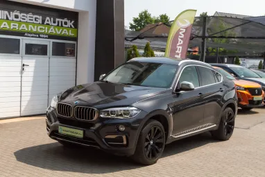 BMW X6 xDrive40d (Automata) Mineralgrau Metallic +Beige Leather +Magyar Autó +Friss Műszaki +3X-s GARANCIA !