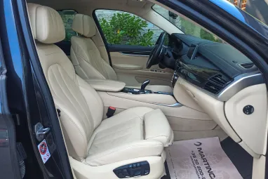 BMW X6 xDrive40d (Automata) Mineralgrau Metallic +Beige Leather +Magyar Autó +Friss Műszaki +3X-s GARANCIA !