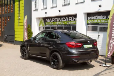 BMW X6 xDrive40d (Automata) Mineralgrau Metallic +Beige Leather +Magyar Autó +Friss Műszaki +3X-s GARANCIA !