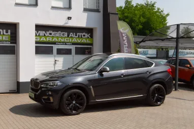 BMW X6 xDrive40d (Automata) Mineralgrau Metallic +Beige Leather +Magyar Autó +Friss Műszaki +3X-s GARANCIA !