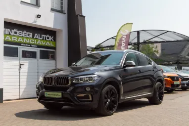 BMW X6 xDrive40d (Automata) Mineralgrau Metallic +Beige Leather +Magyar Autó +Friss Műszaki +3X-s GARANCIA !