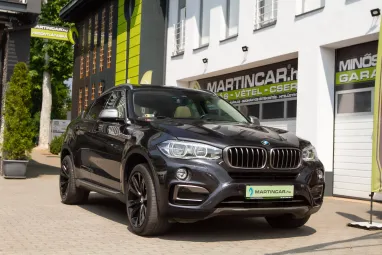 BMW X6 xDrive40d (Automata) Mineralgrau Metallic +Beige Leather +Magyar Autó +Friss Műszaki +3X-s GARANCIA !