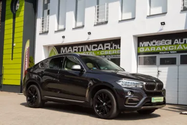 BMW X6 xDrive40d (Automata) Mineralgrau Metallic +Beige Leather +Magyar Autó +Friss Műszaki +3X-s GARANCIA !