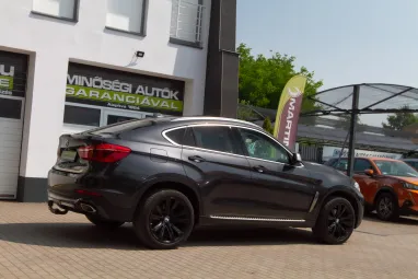 BMW X6 xDrive40d (Automata) Mineralgrau Metallic +Beige Leather +Magyar Autó +Friss Műszaki +3X-s GARANCIA !
