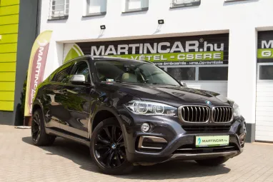 BMW X6 xDrive40d (Automata) Mineralgrau Metallic +Beige Leather +Magyar Autó +Friss Műszaki +3X-s GARANCIA !