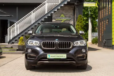 BMW X6 xDrive40d (Automata) Mineralgrau Metallic +Beige Leather +Magyar Autó +Friss Műszaki +3X-s GARANCIA !