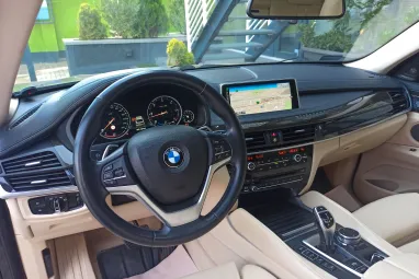 BMW X6 xDrive40d (Automata) Mineralgrau Metallic +Beige Leather +Magyar Autó +Friss Műszaki +3X-s GARANCIA !