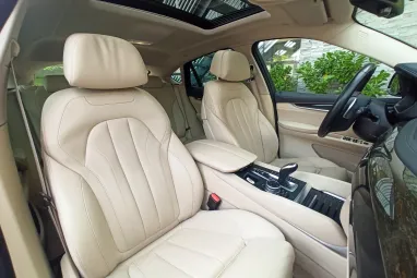 BMW X6 xDrive40d (Automata) Mineralgrau Metallic +Beige Leather +Magyar Autó +Friss Műszaki +3X-s GARANCIA !