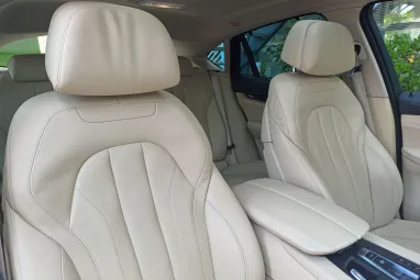 BMW X6 xDrive40d (Automata) Mineralgrau Metallic +Beige Leather +Magyar Autó +Friss Műszaki +3X-s GARANCIA !